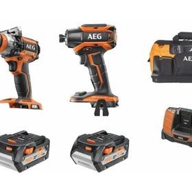 AEG JP18AB2-502B 18 V Kombo Kit Akülü Darbeli Vidalama