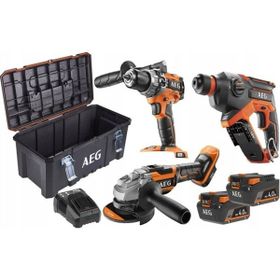 AEG JP18L3-402TB Akülü Kombo 3'Lü Set Profesyonel
