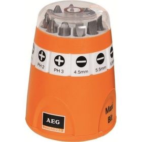 AEG Maxi-Bit 10 Parça Vidalama Uç Seti