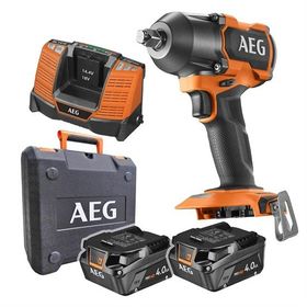 AEG T4935479664 BSS 18MTF12BL-402C 4.0 Ah Darbeli Somun Sıkma