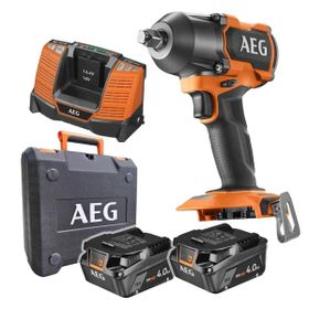 AEG T4935479664 BSS 18MTF12BL-402C 4.0 Ah Darbeli Somun Sıkma