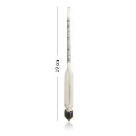 Aek-Tech 0-40-70-100 3'lü Set Termometreli Alkolmetre