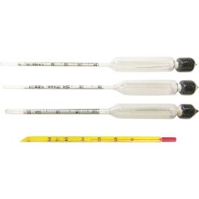 Aek-Tech 0-40-70-100 3'lü Set Termometreli Alkolmetre