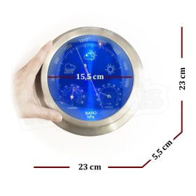 Aek-Tech Büyük 23 cm Mekanik İbreli Barometre