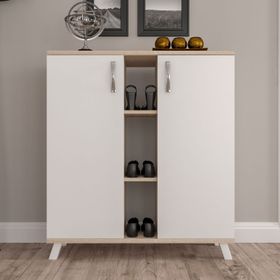 Aeka 3050 Ecem 2 Kapaklı Çok Amaçlı Ayakkabılık