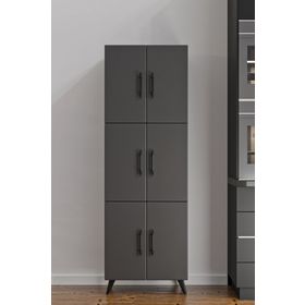 Aeka AE-3010 Nehir Antrasit Gri Çok Amaçlı Mutfak Dolabı
