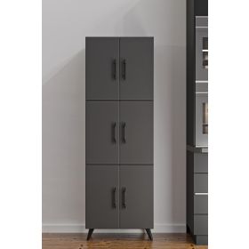 Aeka AE-3010 Nehir Antrasit Gri Çok Amaçlı Mutfak Dolabı
