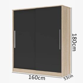 Aeka AE-4001 Sürgülü 2 Kapılı Gardrop