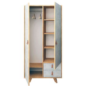Aeka AE-4001 Sürgülü 2 Kapılı Gardrop