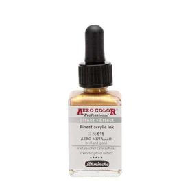 Aero Color Aero Metalllic Briliant Gold 28 ml Effect Akrilik Mürekkep
