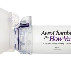 Aerochamber Flow-Vu Mor 5-15 Yaş Çocuk Tipi Maskeli Inhalatör