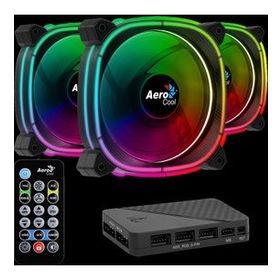 Aerocool AE-ASTR12-PRO Astro12 Pro 3x 12 cm ARGB Led Fan Hub Uzaktan Kumanda