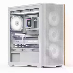 Aerocool D501A ARGB Fanlı Beyaz ATX Bilgisayar Kasası