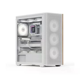 Aerocool D501A ARGB Fanlı Beyaz ATX Bilgisayar Kasası