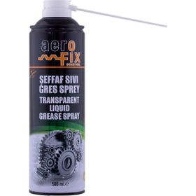 Aerofıx 500 ml Şeffaf Sıvı Gres Sprey