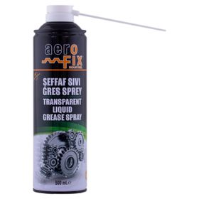 Aerofıx 500 ml Şeffaf Sıvı Gres Sprey