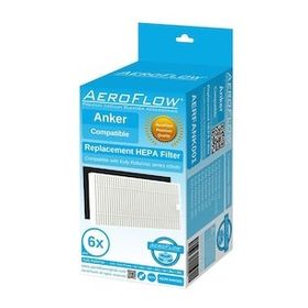 AeroFlow Anker Eufy Robovac 11S Plus Uyumlu 6 Adet Hepa Filtre