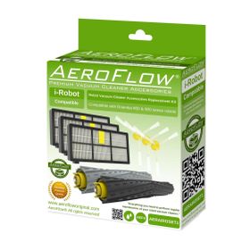AeroFlow I-Robot Roomba 800/900 Serisi Uyumlu Robot Süpürge Aksesuar Seti