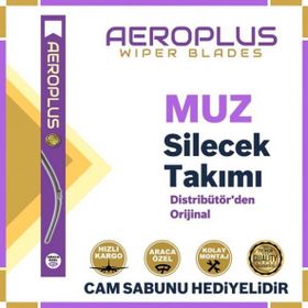 Aeroplus Audi A3 2013-2021 Muz Silecek Takımı