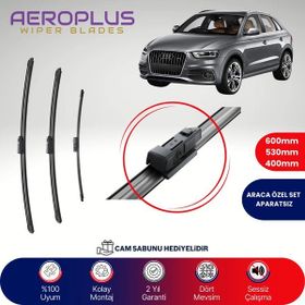 Aeroplus Audi Q3 2011-2017 Ön Arka Muz Silecek Takımı