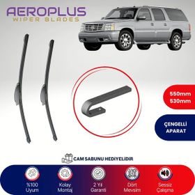 Aeroplus Cadillac Escalade 2001-2006 Muz Silecek Takımı