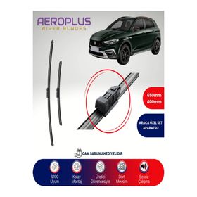Aeroplus Fiat Egea Cross 2021-2024 Muz Silecek Takımı