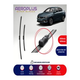 Aeroplus Fiat Egea Sedan 2015-2024 Muz Silecek Takımı