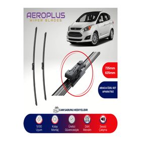 Aeroplus Ford C-Max 2011-2015 Ön Muz Silecek Takımı