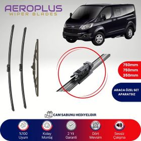 Aeroplus Ford Tourneo Custom 2013-2020 Ön Arka Muz Silecek Takımı