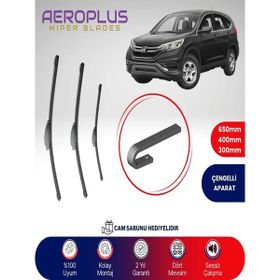 Aeroplus Honda Cr-V 2013-2018 Ön Arka Muz Silecek Takımı