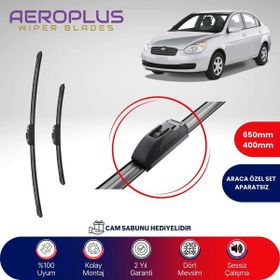 Aeroplus Hyundai Accent Era 2013-2017 Muz Silecek Takımı