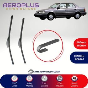 Aeroplus Hyundai Excel 1994-1999 Muz Silecek Takımı