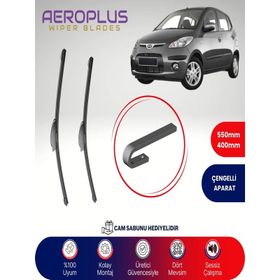 Aeroplus Hyundai İ10 2008-2015 Muz Silecek Takımı