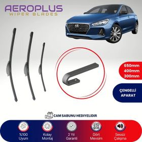 Aeroplus Hyundai İ30 2016-2020 Ön Arka Muz Silecek Takımı