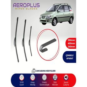 Aeroplus Hyundai Matrix 2002-2009 Ön Arka Muz Silecek Takımı