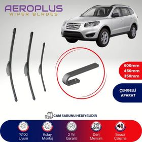 Aeroplus Hyundai Santa Fe 2006-2012 Ön Arka Muz Silecek Takımı