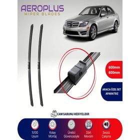 Aeroplus Mercedes C Serisi W204 2008-2011 Ön Muz Silecek Takımı