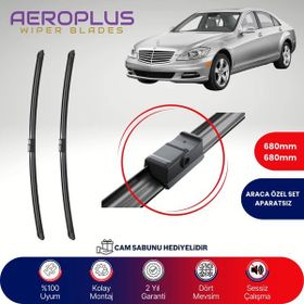 Aeroplus Mercedes S 350 W221 2006-2013 Ön Muz Silecek Takımı