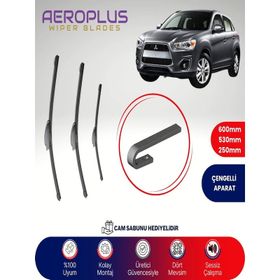 Aeroplus Mitsubishi Asx Takım 2010-2018 Ön Arka Muz Silecek Takımı