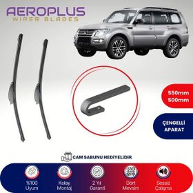 Aeroplus Mitsubishi Pajero 2009-2015 Ön Muz Silecek Takımı