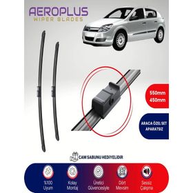 Aeroplus Opel Astra H 2004-2013 Ön Muz Silecek Takımı