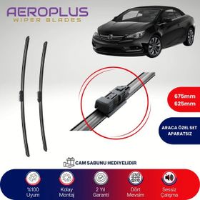 Aeroplus Opel Cascada 2013-2019 Ön Muz Silecek Takımı