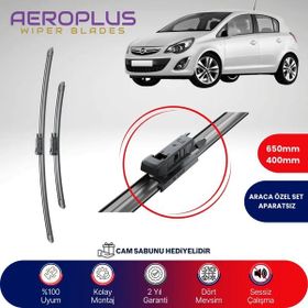 Aeroplus Opel Corsa D 2006-2017 Ön Muz Silecek Takımı