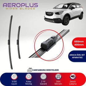 Aeroplus Opel Crossland X 2017-2020 Ön Muz Silecek Takımı