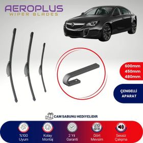 Aeroplus Opel Insignia 2008-2018 Ön Arka Muz Silecek Takımı