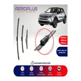 Aeroplus Opel Mokka B 2020-2024 Ön Arka Muz Silecek Takımı