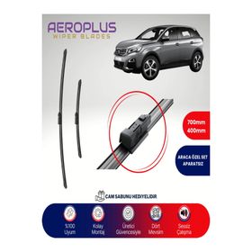 Aeroplus Peugeot 3008 2016-2023 Ön Muz Silecek Takımı