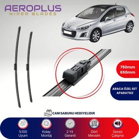 Aeroplus Peugeot 308 2007-2013 Ön Muz Silecek Takımı
