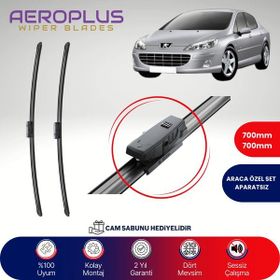 Aeroplus Peugeot 407 2004-2011 Ön Muz Silecek Takımı