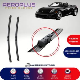 Aeroplus Porsche Boxster 2012-2016 Ön Muz Silecek Takımı